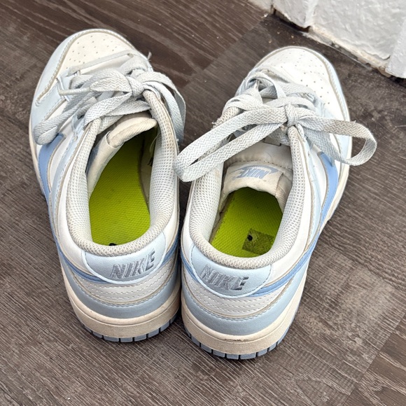 Nike Women's Sky Blue and White Sneakers - Picture 3 of 4